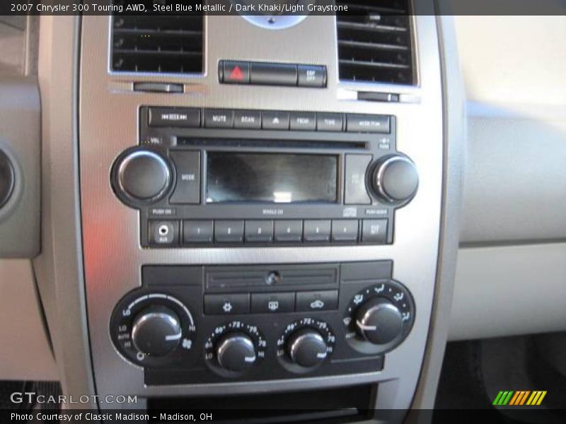 Steel Blue Metallic / Dark Khaki/Light Graystone 2007 Chrysler 300 Touring AWD