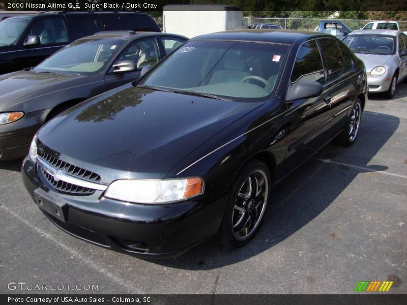 Super Black / Dusk Gray 2000 Nissan Altima GLE