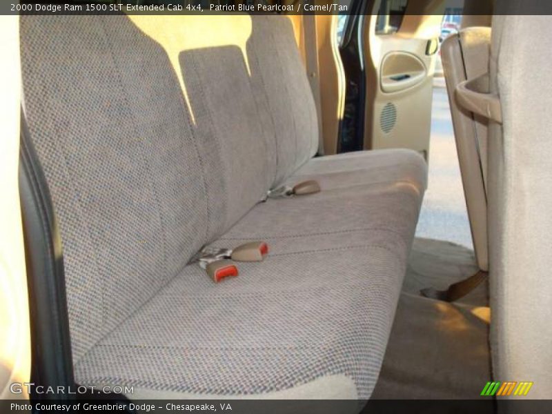 Patriot Blue Pearlcoat / Camel/Tan 2000 Dodge Ram 1500 SLT Extended Cab 4x4