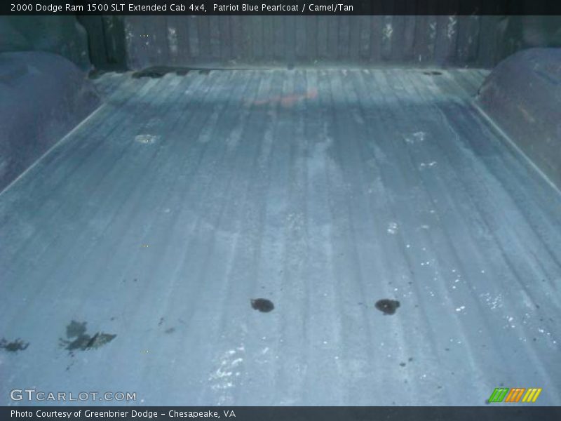 Patriot Blue Pearlcoat / Camel/Tan 2000 Dodge Ram 1500 SLT Extended Cab 4x4