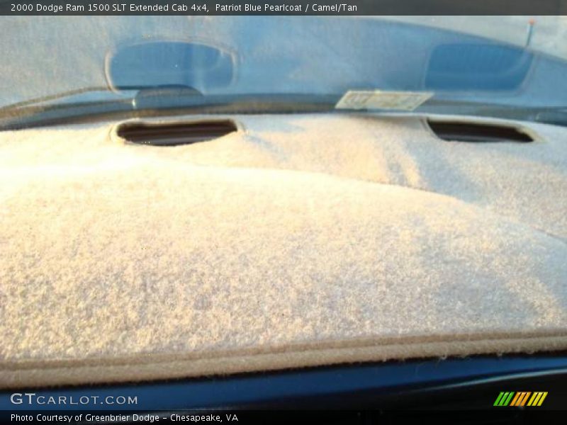 Patriot Blue Pearlcoat / Camel/Tan 2000 Dodge Ram 1500 SLT Extended Cab 4x4