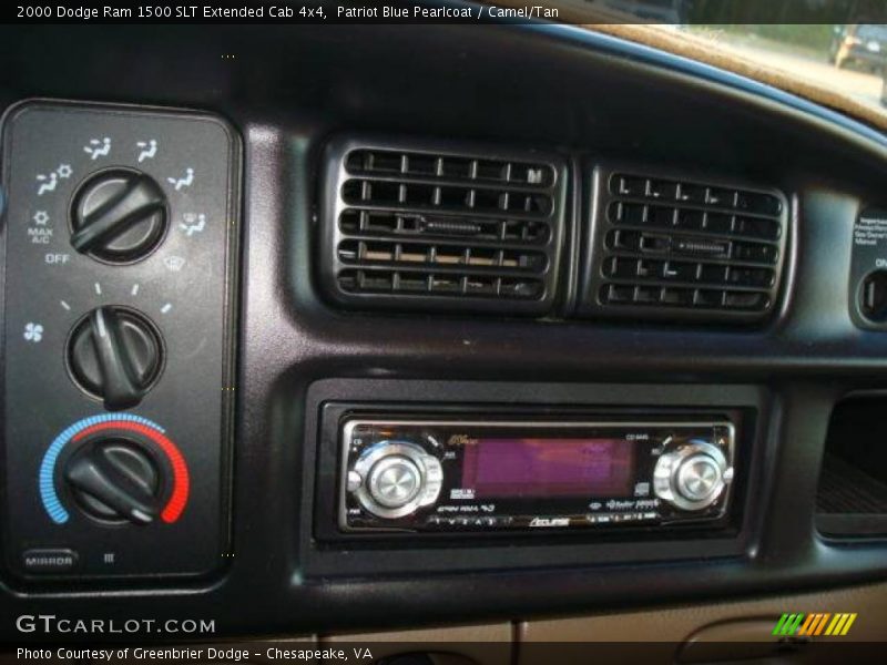 Patriot Blue Pearlcoat / Camel/Tan 2000 Dodge Ram 1500 SLT Extended Cab 4x4