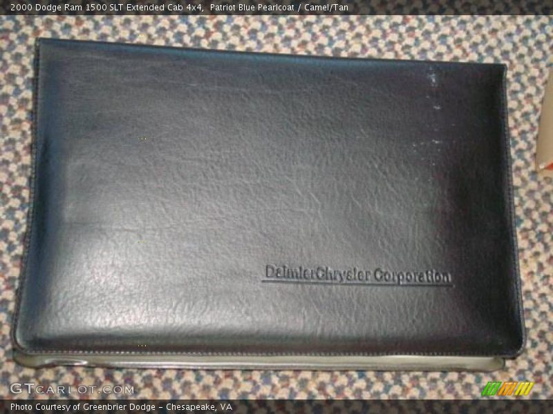 Patriot Blue Pearlcoat / Camel/Tan 2000 Dodge Ram 1500 SLT Extended Cab 4x4