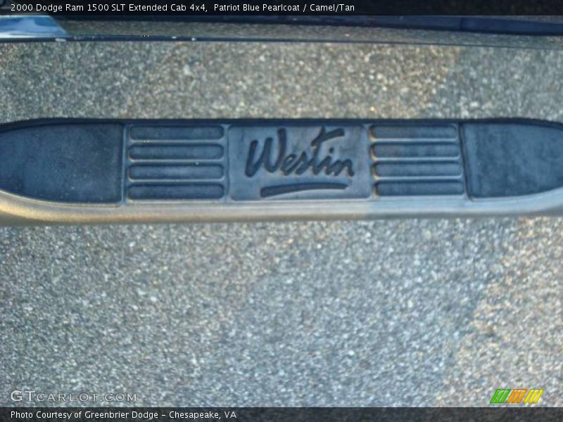 Patriot Blue Pearlcoat / Camel/Tan 2000 Dodge Ram 1500 SLT Extended Cab 4x4