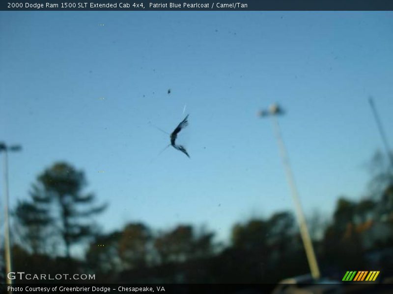 Patriot Blue Pearlcoat / Camel/Tan 2000 Dodge Ram 1500 SLT Extended Cab 4x4