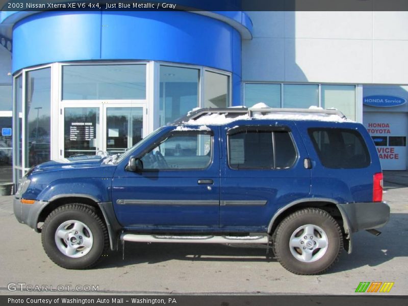 Just Blue Metallic / Gray 2003 Nissan Xterra XE V6 4x4