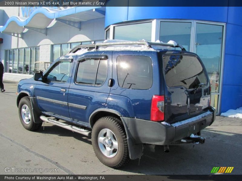 Just Blue Metallic / Gray 2003 Nissan Xterra XE V6 4x4