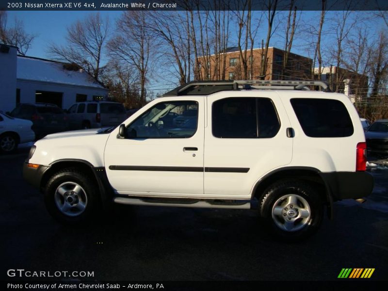 Avalanche White / Charcoal 2003 Nissan Xterra XE V6 4x4