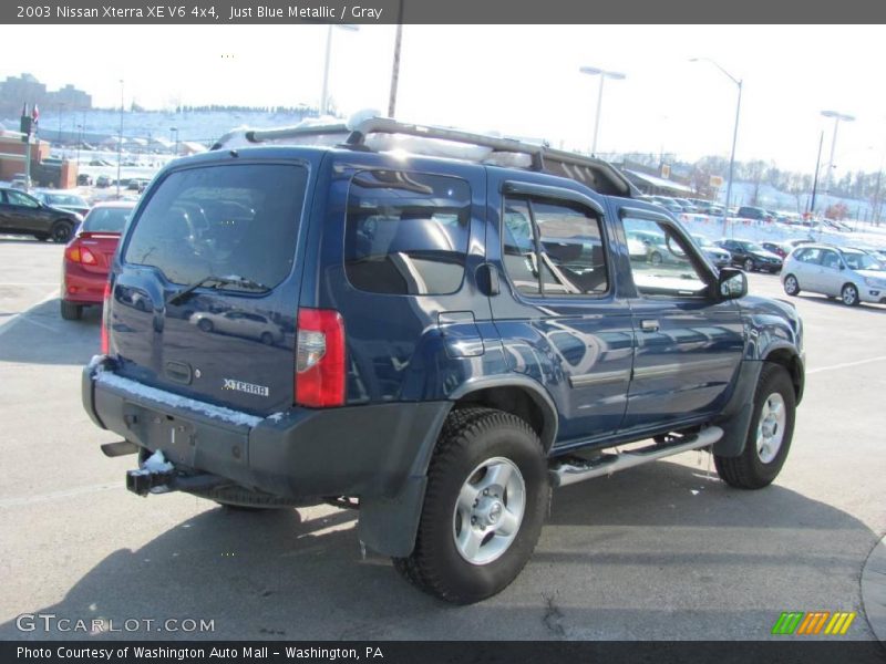 Just Blue Metallic / Gray 2003 Nissan Xterra XE V6 4x4