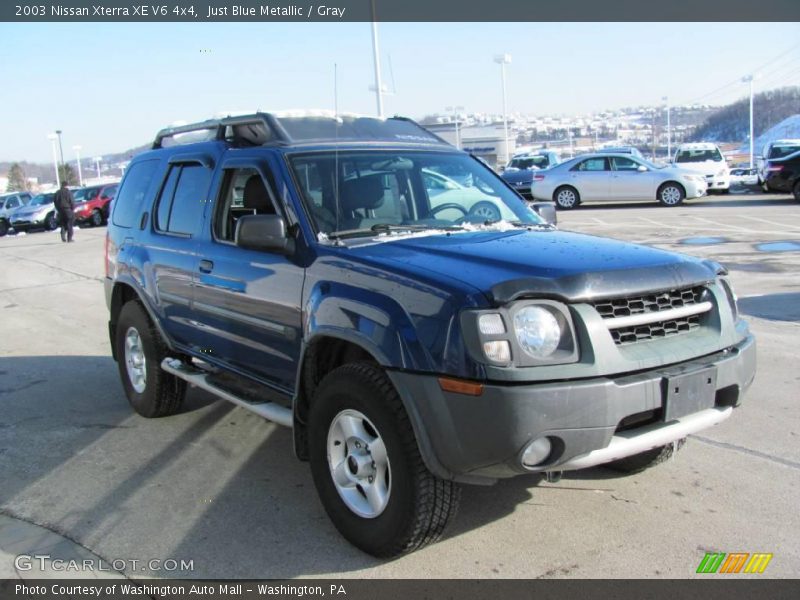 Just Blue Metallic / Gray 2003 Nissan Xterra XE V6 4x4