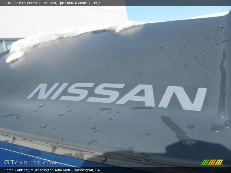 Just Blue Metallic / Gray 2003 Nissan Xterra XE V6 4x4