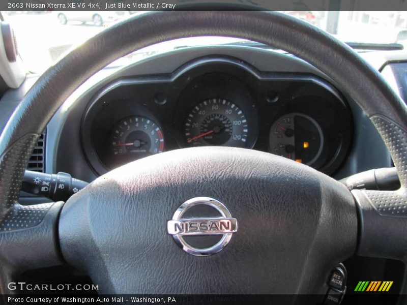 Just Blue Metallic / Gray 2003 Nissan Xterra XE V6 4x4