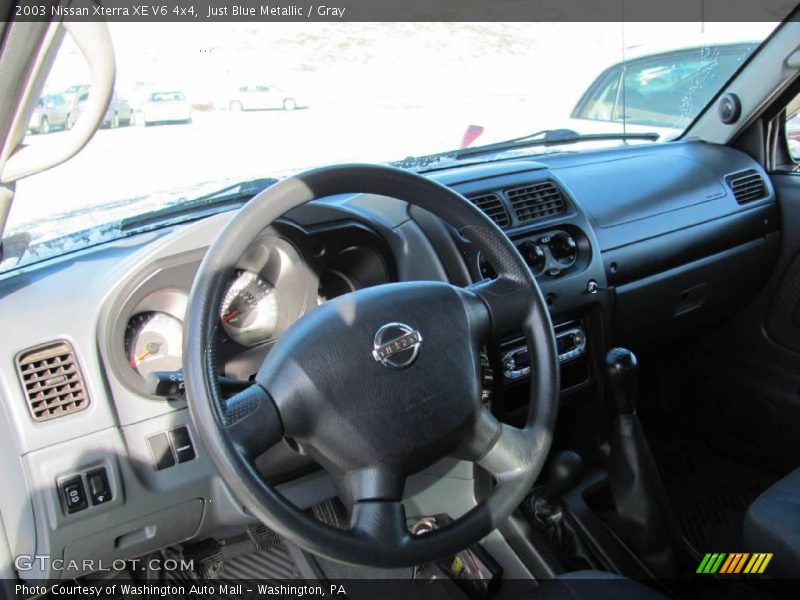 Just Blue Metallic / Gray 2003 Nissan Xterra XE V6 4x4