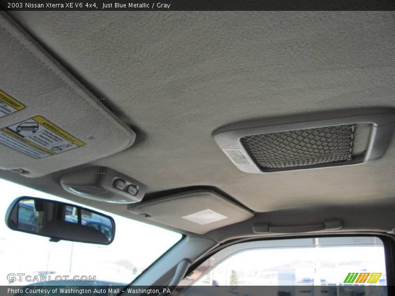 Just Blue Metallic / Gray 2003 Nissan Xterra XE V6 4x4