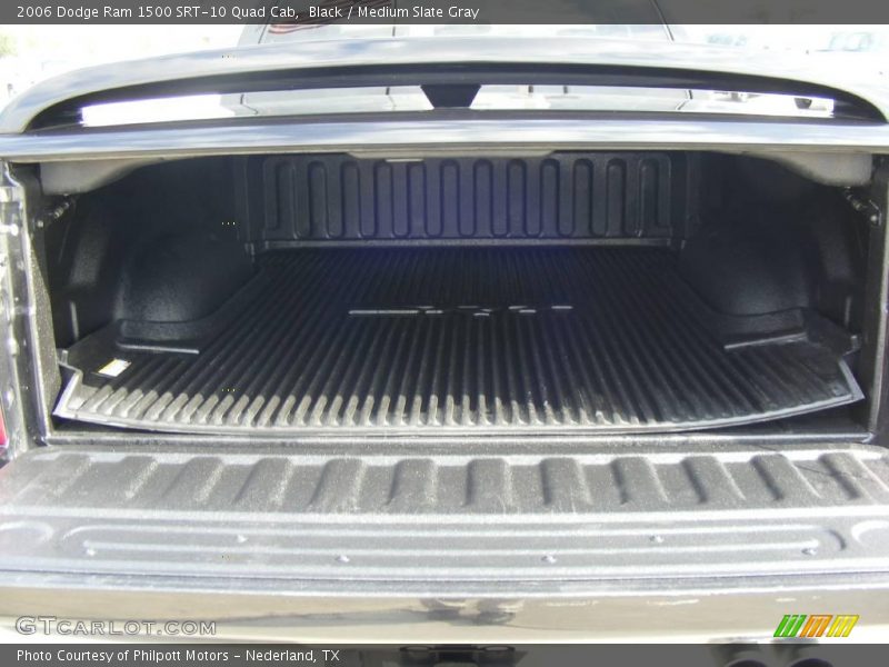 Black / Medium Slate Gray 2006 Dodge Ram 1500 SRT-10 Quad Cab