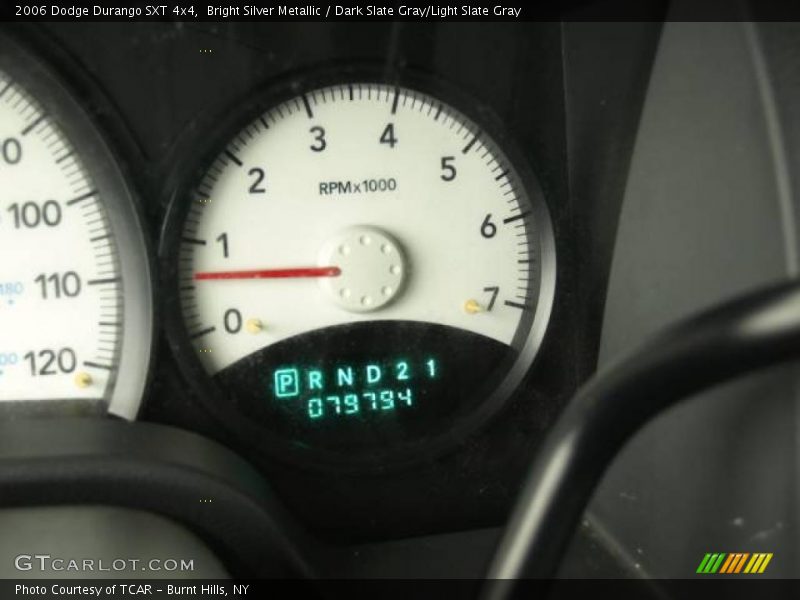 Bright Silver Metallic / Dark Slate Gray/Light Slate Gray 2006 Dodge Durango SXT 4x4