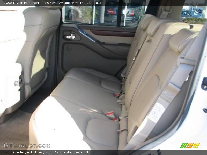 Avalanche White / Cafe Latte 2008 Nissan Pathfinder LE V8 4x4