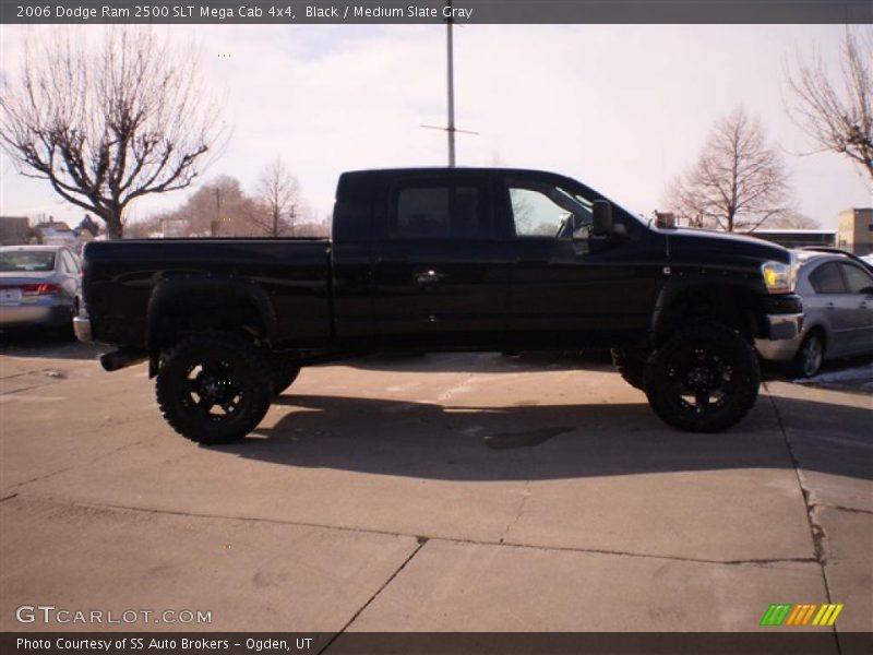 Black / Medium Slate Gray 2006 Dodge Ram 2500 SLT Mega Cab 4x4