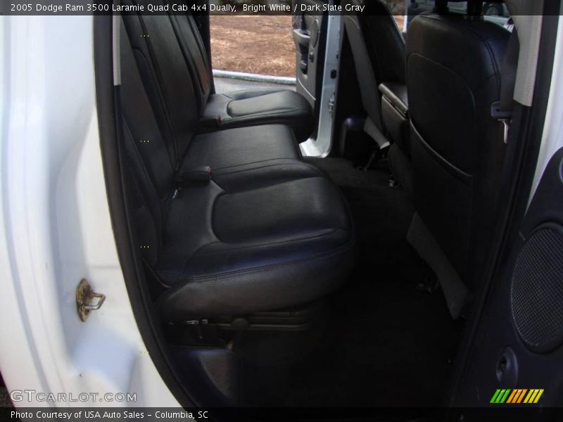 Bright White / Dark Slate Gray 2005 Dodge Ram 3500 Laramie Quad Cab 4x4 Dually
