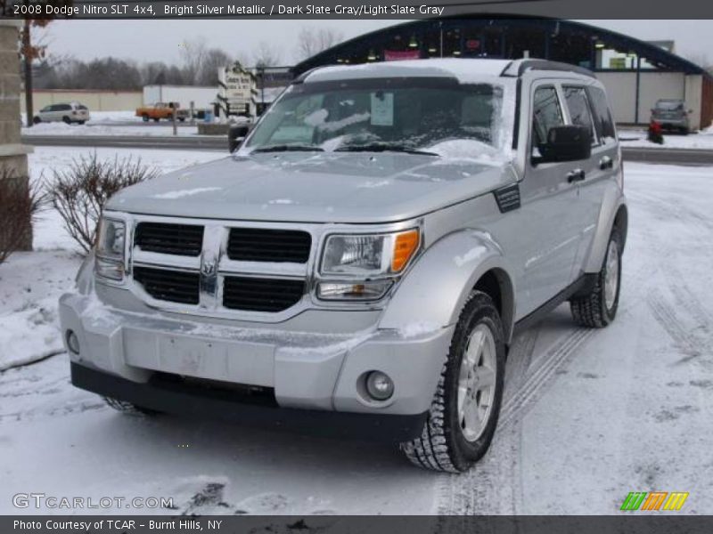 Bright Silver Metallic / Dark Slate Gray/Light Slate Gray 2008 Dodge Nitro SLT 4x4