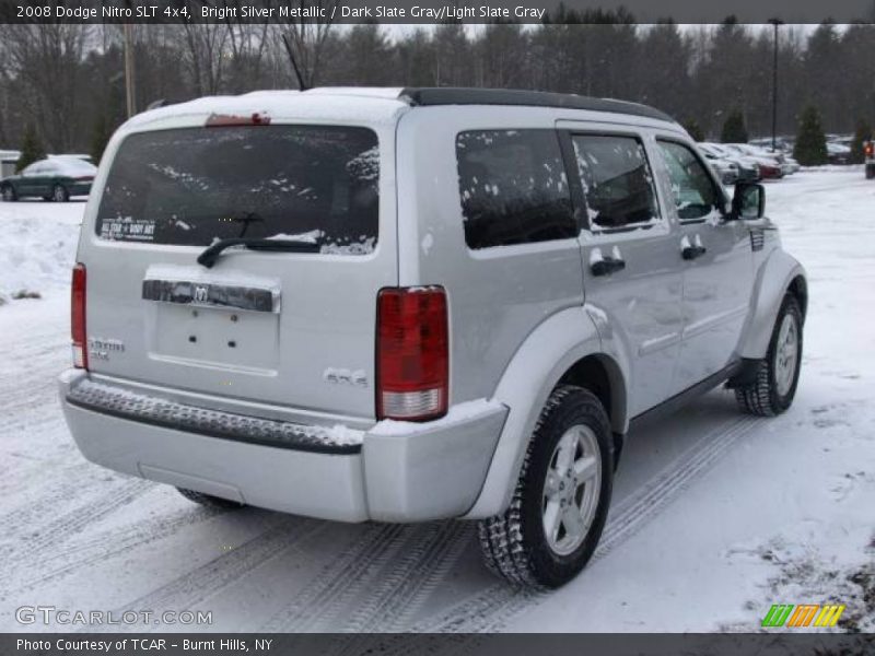 Bright Silver Metallic / Dark Slate Gray/Light Slate Gray 2008 Dodge Nitro SLT 4x4