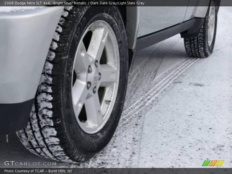 Bright Silver Metallic / Dark Slate Gray/Light Slate Gray 2008 Dodge Nitro SLT 4x4