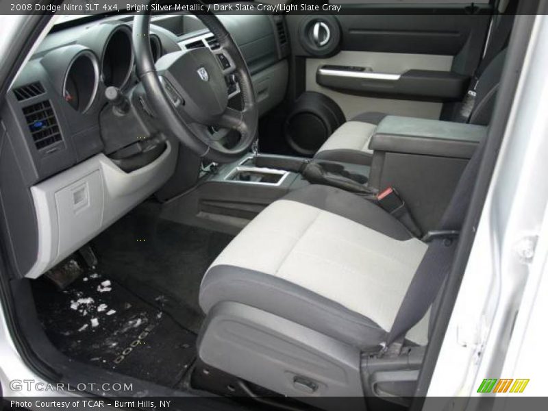 Bright Silver Metallic / Dark Slate Gray/Light Slate Gray 2008 Dodge Nitro SLT 4x4