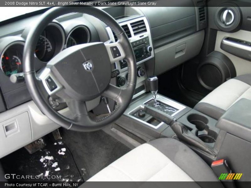 Bright Silver Metallic / Dark Slate Gray/Light Slate Gray 2008 Dodge Nitro SLT 4x4
