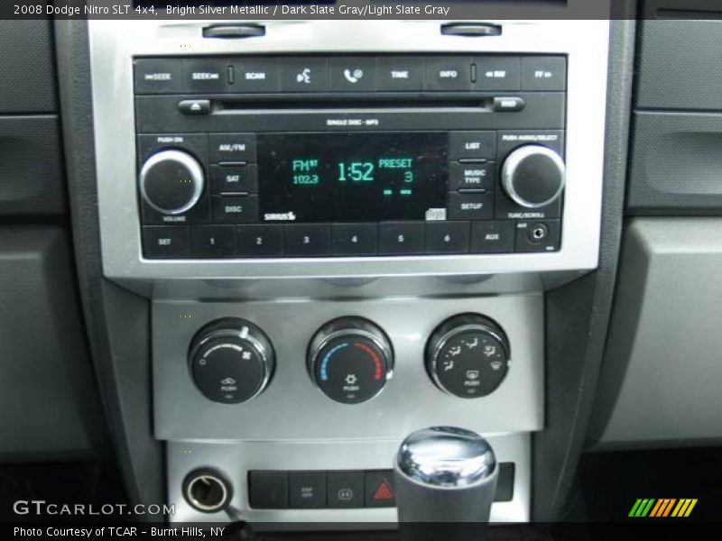 Bright Silver Metallic / Dark Slate Gray/Light Slate Gray 2008 Dodge Nitro SLT 4x4