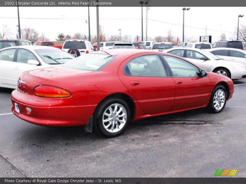 Inferno Red Pearl / Sandstone 2002 Chrysler Concorde LXi