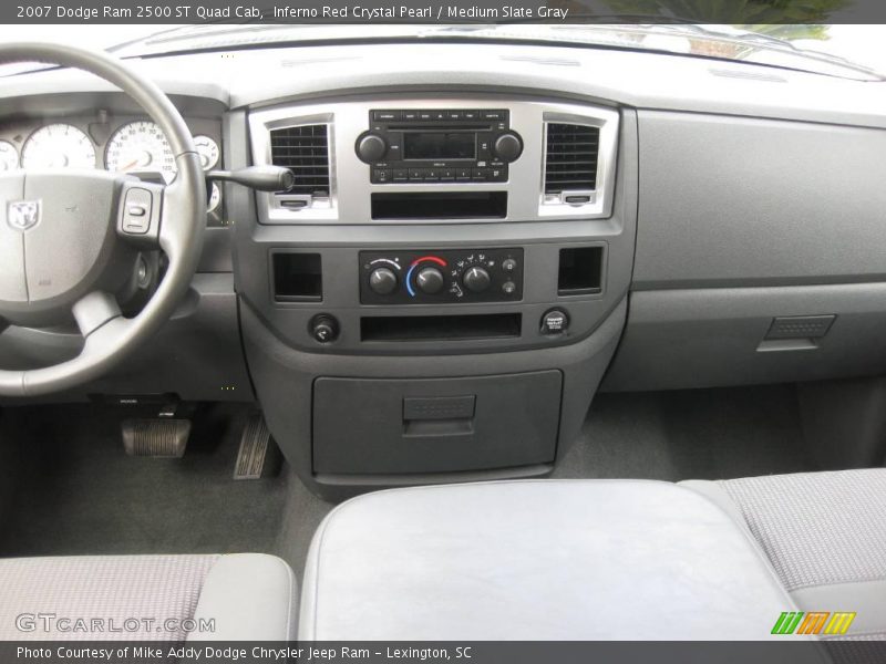 Inferno Red Crystal Pearl / Medium Slate Gray 2007 Dodge Ram 2500 ST Quad Cab