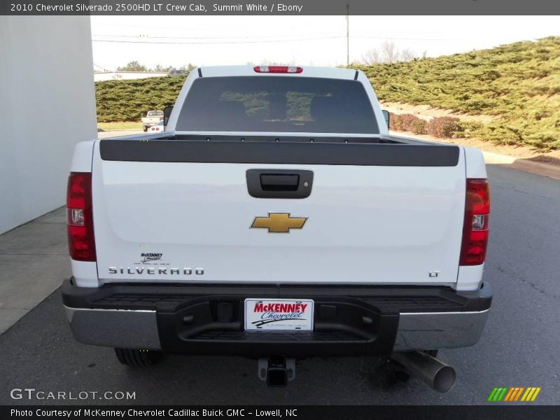Summit White / Ebony 2010 Chevrolet Silverado 2500HD LT Crew Cab