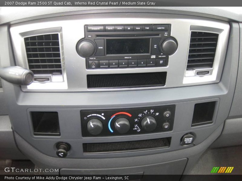 Inferno Red Crystal Pearl / Medium Slate Gray 2007 Dodge Ram 2500 ST Quad Cab