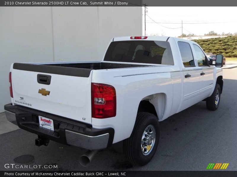 Summit White / Ebony 2010 Chevrolet Silverado 2500HD LT Crew Cab