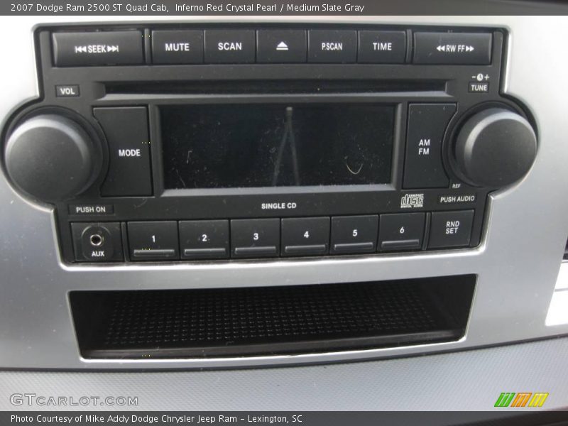 Inferno Red Crystal Pearl / Medium Slate Gray 2007 Dodge Ram 2500 ST Quad Cab