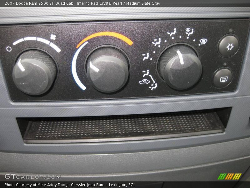 Inferno Red Crystal Pearl / Medium Slate Gray 2007 Dodge Ram 2500 ST Quad Cab