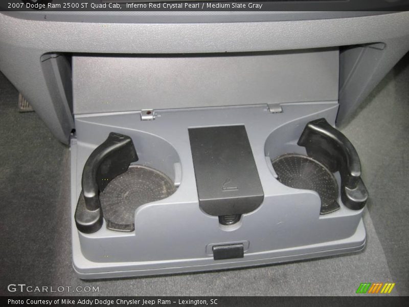 Inferno Red Crystal Pearl / Medium Slate Gray 2007 Dodge Ram 2500 ST Quad Cab