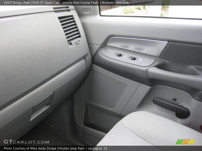 Inferno Red Crystal Pearl / Medium Slate Gray 2007 Dodge Ram 2500 ST Quad Cab
