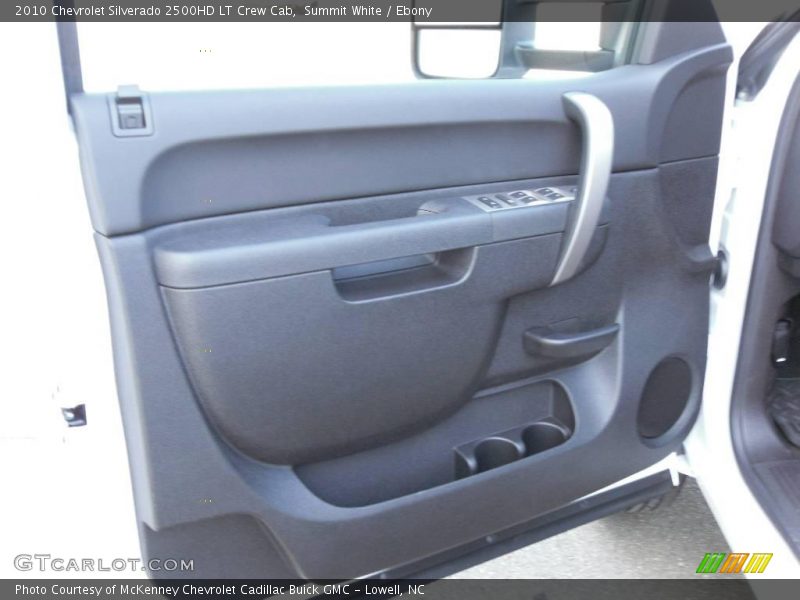 Summit White / Ebony 2010 Chevrolet Silverado 2500HD LT Crew Cab