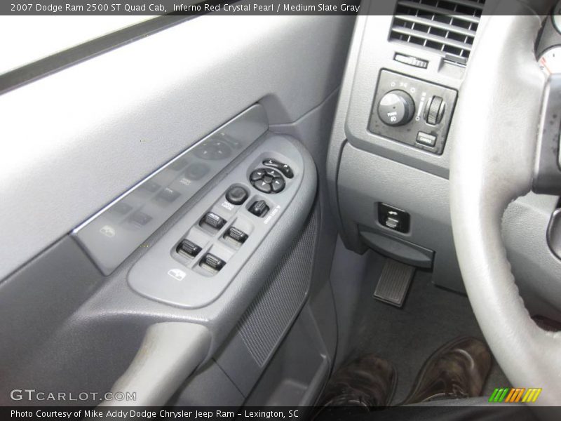 Inferno Red Crystal Pearl / Medium Slate Gray 2007 Dodge Ram 2500 ST Quad Cab