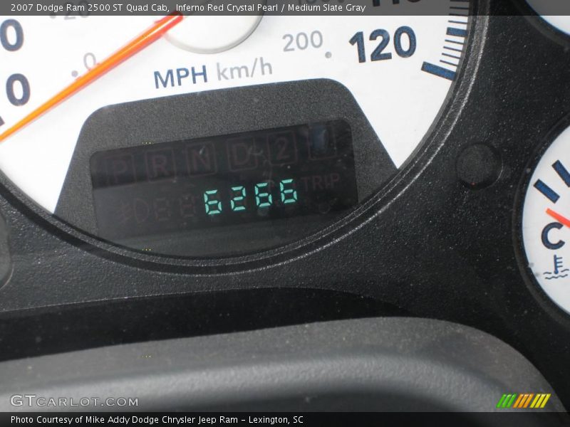Inferno Red Crystal Pearl / Medium Slate Gray 2007 Dodge Ram 2500 ST Quad Cab