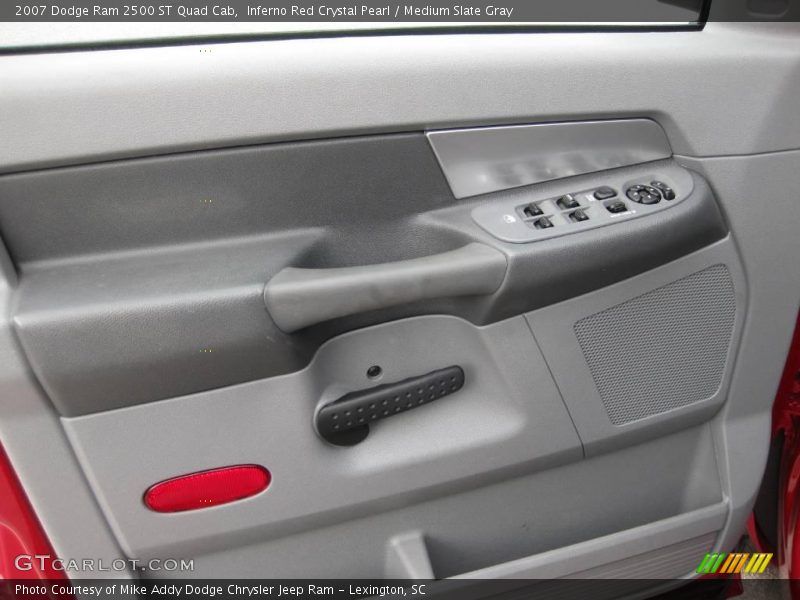 Inferno Red Crystal Pearl / Medium Slate Gray 2007 Dodge Ram 2500 ST Quad Cab