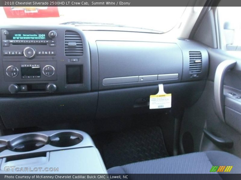 Summit White / Ebony 2010 Chevrolet Silverado 2500HD LT Crew Cab