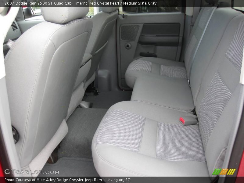 Inferno Red Crystal Pearl / Medium Slate Gray 2007 Dodge Ram 2500 ST Quad Cab