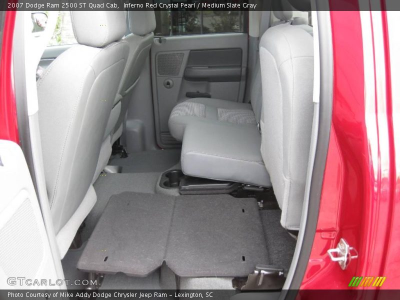 Inferno Red Crystal Pearl / Medium Slate Gray 2007 Dodge Ram 2500 ST Quad Cab