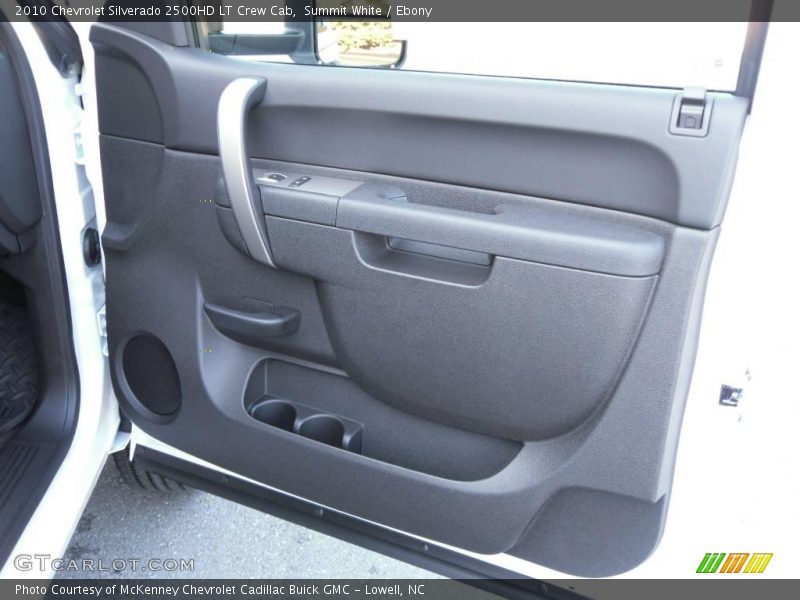 Summit White / Ebony 2010 Chevrolet Silverado 2500HD LT Crew Cab