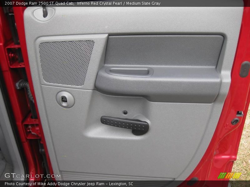 Inferno Red Crystal Pearl / Medium Slate Gray 2007 Dodge Ram 2500 ST Quad Cab