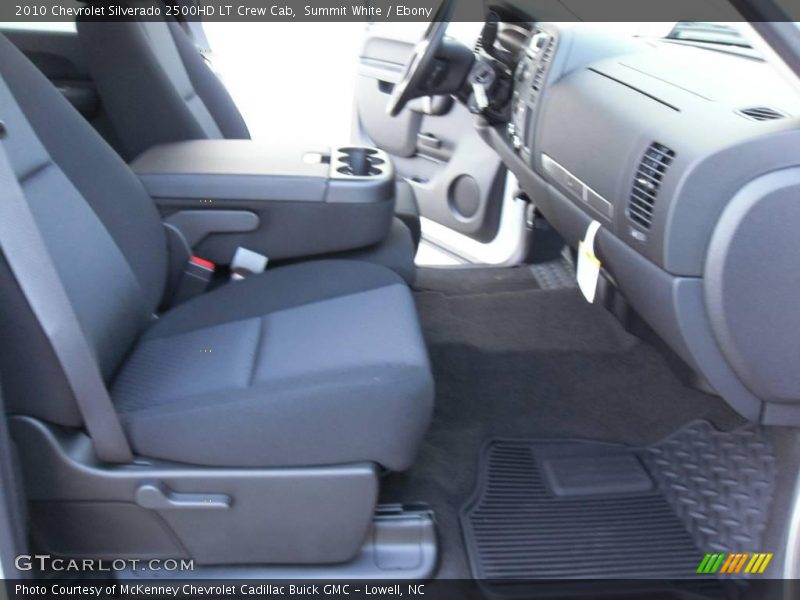 Summit White / Ebony 2010 Chevrolet Silverado 2500HD LT Crew Cab