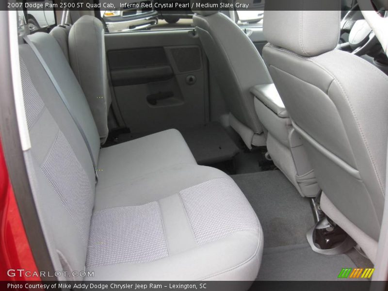 Inferno Red Crystal Pearl / Medium Slate Gray 2007 Dodge Ram 2500 ST Quad Cab