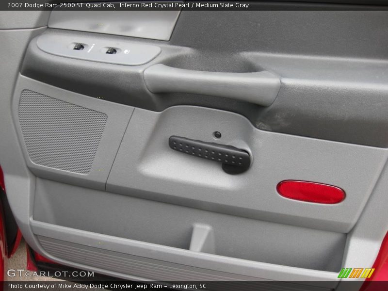 Inferno Red Crystal Pearl / Medium Slate Gray 2007 Dodge Ram 2500 ST Quad Cab